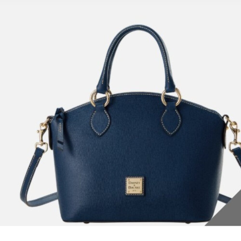 Still In Plastic Wrap Dooney & Bourke Saffiano Leather Satchel
